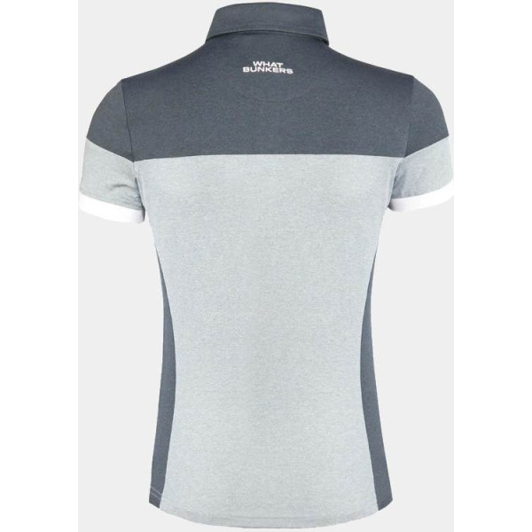 What Bunkers Jennifer Dame Poloshirt - Grey/Black