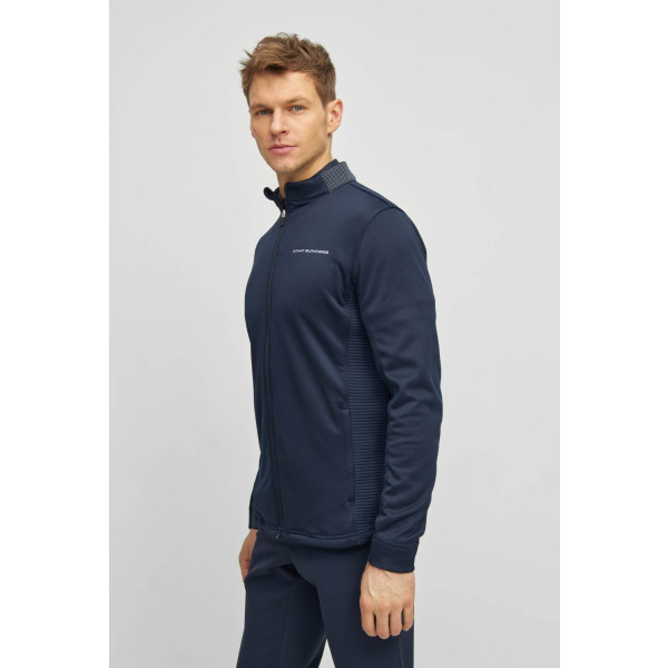 What Bunkers Leo II Herre Cardigan - Navy