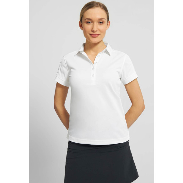 What Bunkers Mary Dame Poloshirt - White