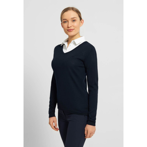 What Bunkers Nanna Dame Pullover - Navy