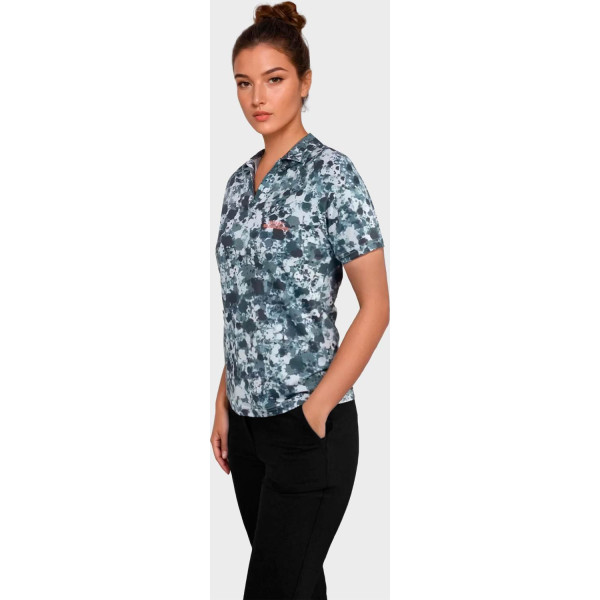 What Bunkers Selma Dame Poloshirt - Multicolor/Green