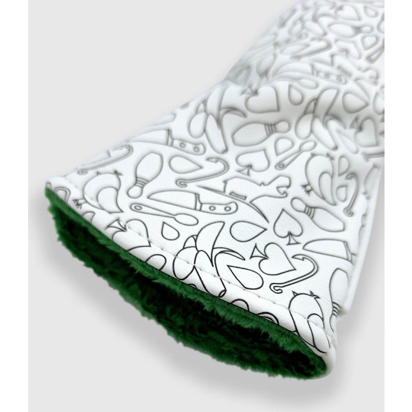 What Bunkers Standard White/Black Hybrid Headcover