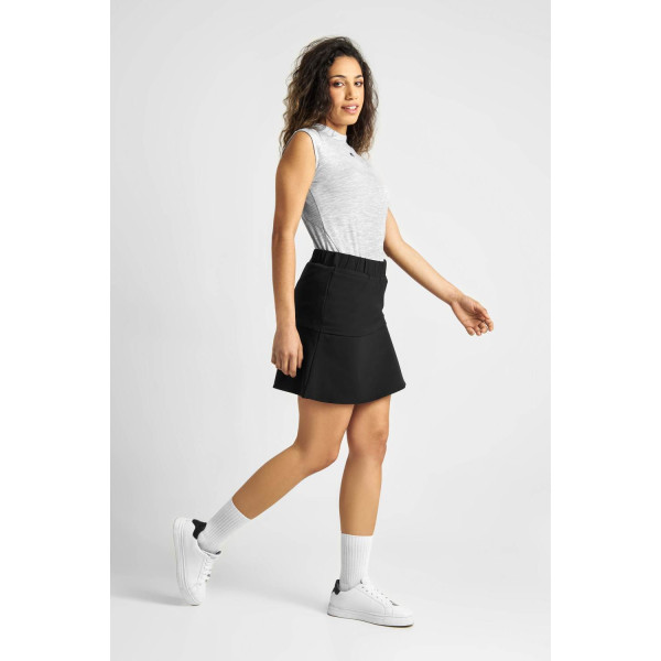 What Bunkers Thea Dame Poloshirt Uden Ærmer - Grey