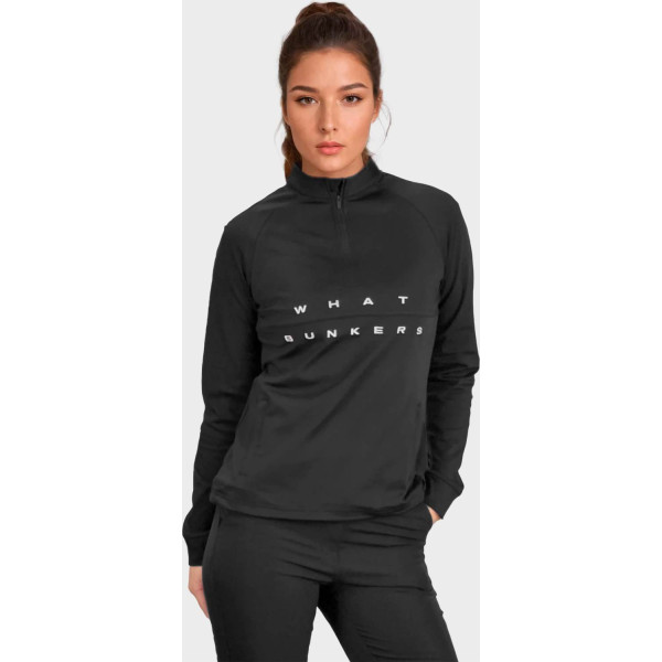 What Bunkers Wendy Dame Pullover - Black
