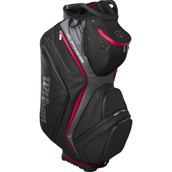 Wilson Alpine Dry (2025) Vandtæt Vognbag - Black/Gray/Red