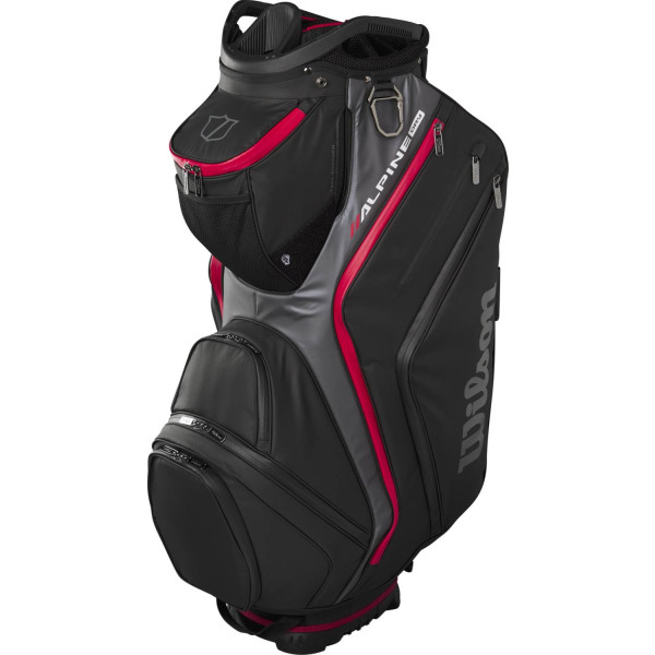 Wilson Alpine Dry (2025) Vandtæt Vognbag - Black/Gray/Red