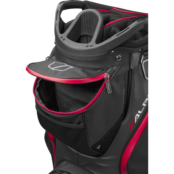 Wilson Alpine Dry (2025) Vandtæt Vognbag - Black/Gray/Red