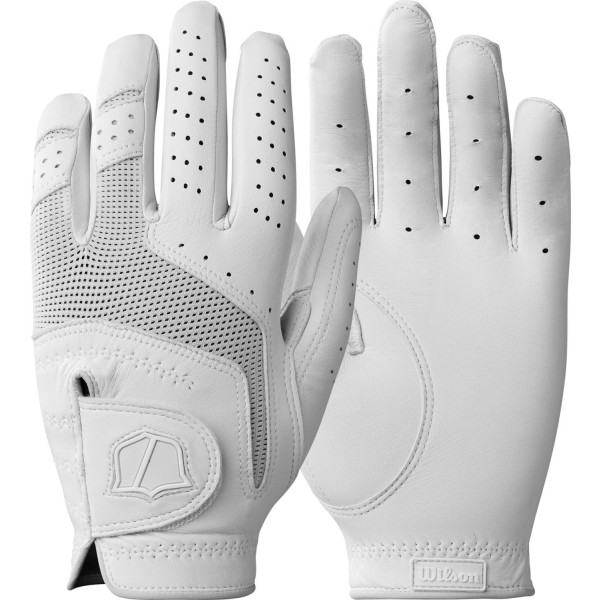 Wilson Conform Læder Dame Golfhandske - White