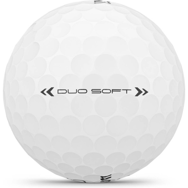 Wilson Duo Soft (2025) Golfbolde - Hvid