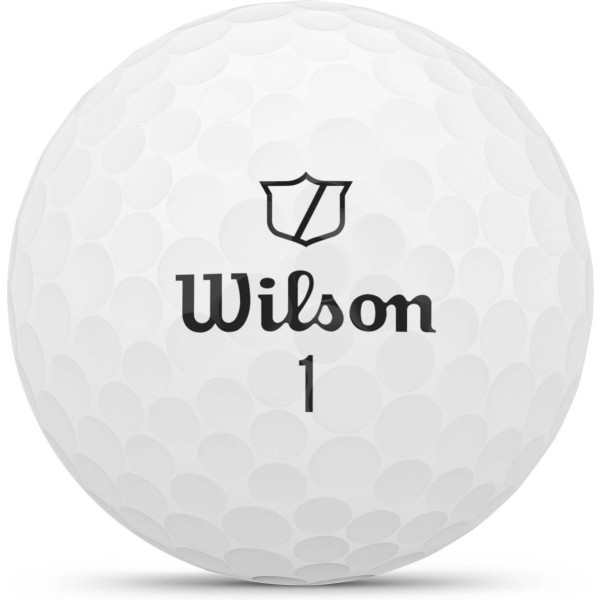 Wilson Duo Soft (2025) Golfbolde - Hvid