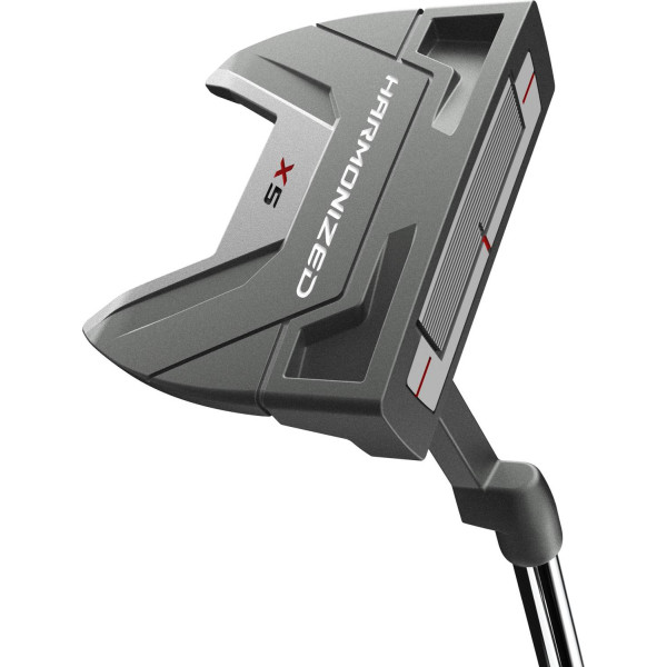Wilson Harmonized X5 Plumber Neck Putter - Gray/White/Red