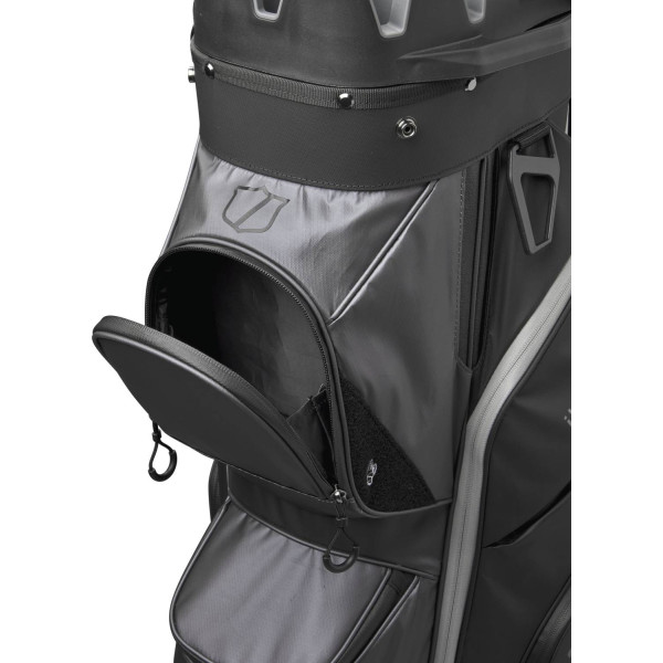 Wilson I-LOCK Dry (2025) Vandtæt Vognbag - Black/Gray/Red