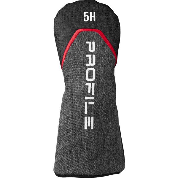 Wilson Profile Half Set Herre Golfsæt - Red/Black/Silver