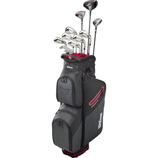Wilson Profile Herre Golfsæt - Red/Black/Silver