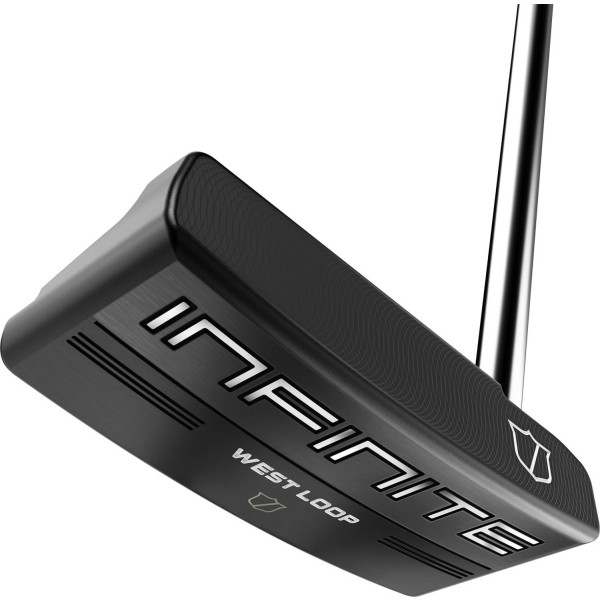 Wilson Staff Infinite West Loop (2024) Single Bend Neck Herre Putter - Sort