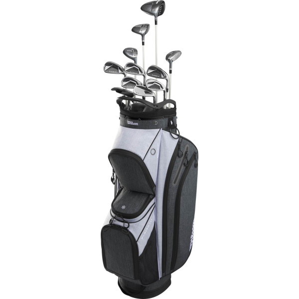 Wilson Staff Player Fit Dame Golfsæt - Grey/White