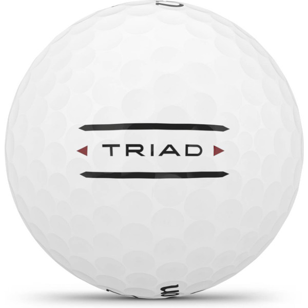 Wilson Triad Golfbolde - White
