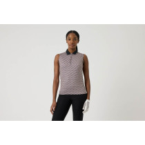 Daily Sports Geometric Dame Poloshirt Uden Ærmer
