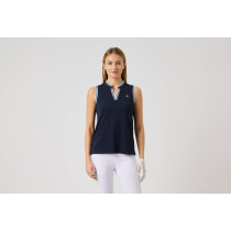 Daily Sports Round neck Dame Poloshirt Uden Ærmer