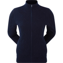 FootJoy Full-Zip Lined Pover Dame Cardigan