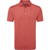 FootJoy Wingtip Floral Lisle Herre Poloshirt