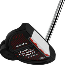 Odyssey Ai-Dual 2-Ball Double Bend Neck Putter