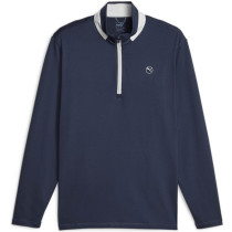 Puma Lightweight 1/4 Zip (Bryst Logo) Herre Pullover
