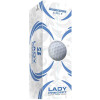 Bridgestone Precept Lady Dame Golfbolde - Hvid