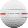 Callaway Chrome Soft 360 Triple Track (2024) Golfbolde - White