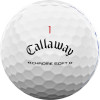 Callaway Chrome Soft Triple Track (2022) Logobolde - Hvid