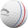 Callaway Chrome Soft Triple Track (2022) Logobolde - Hvid
