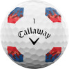 Callaway Chrome Soft Tru Track (2024) Golfbolde - White