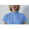 Daily Sports Kim Cap S Half Zip Dame Poloshirt - Sky