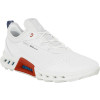 Ecco Biom C4 Vandtætte Herre Golfsko Uden Spikes - White/Mazarine Blue