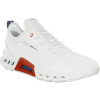 Ecco Biom C4 Vandtætte Herre Golfsko Uden Spikes - White/Mazarine Blue