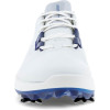 Ecco Biom G5 Vandtætte Herre Golfsko Med Spikes - White/Blue Depths