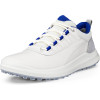 Ecco Core Vandtætte Herre Golfsko Uden Spikes - White/Federal Blue
