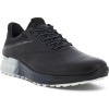 Ecco S-Three (2023) Vandtætte Herre Golfsko Uden Spikes - Black/Concrete/Black