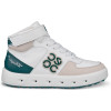 Ecco Street 720 Mid Vandtætte Dame Golfsko Uden Spikes - Gravel/Shadow White/Baygreen