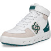Ecco Street 720 Mid Vandtætte Dame Golfsko Uden Spikes - Gravel/Shadow White/Baygreen