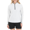 FootJoy 1/4 Zip LS Sun Protection Shirt Dame Pullover - White