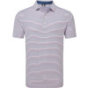 FootJoy Balance Stripe Lisle Herre Poloshirt - Purple