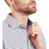 FootJoy Balance Stripe Lisle Herre Poloshirt - Purple