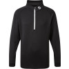 FootJoy Chillout Junior Pullover - Black