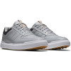 FootJoy Contour Casual (2024) Vandtætte Herre Golfsko Uden Spikes - Grey/White
