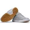 FootJoy Contour Casual (2024) Vandtætte Herre Golfsko Uden Spikes - Grey/White