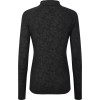 FootJoy Floral Embossed Midlayer Dame Cardigan - Black