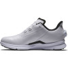 FootJoy Fuel (2025) BOA Vandtætte Herre Golfsko Uden Spikes - White/White/Grey