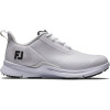 FootJoy Fuel (2025) Vandtætte Dame Golfsko Uden Spikes - White/Black/Grey