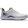 FootJoy Fuel (2025) Vandtætte Herre Golfsko Uden Spikes - White/White/Grey